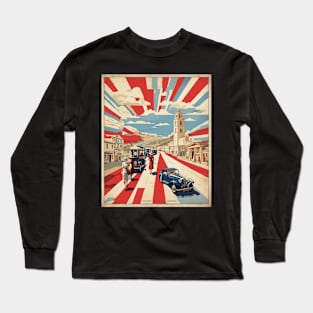 South West England Vintage Travel Tourism Long Sleeve T-Shirt